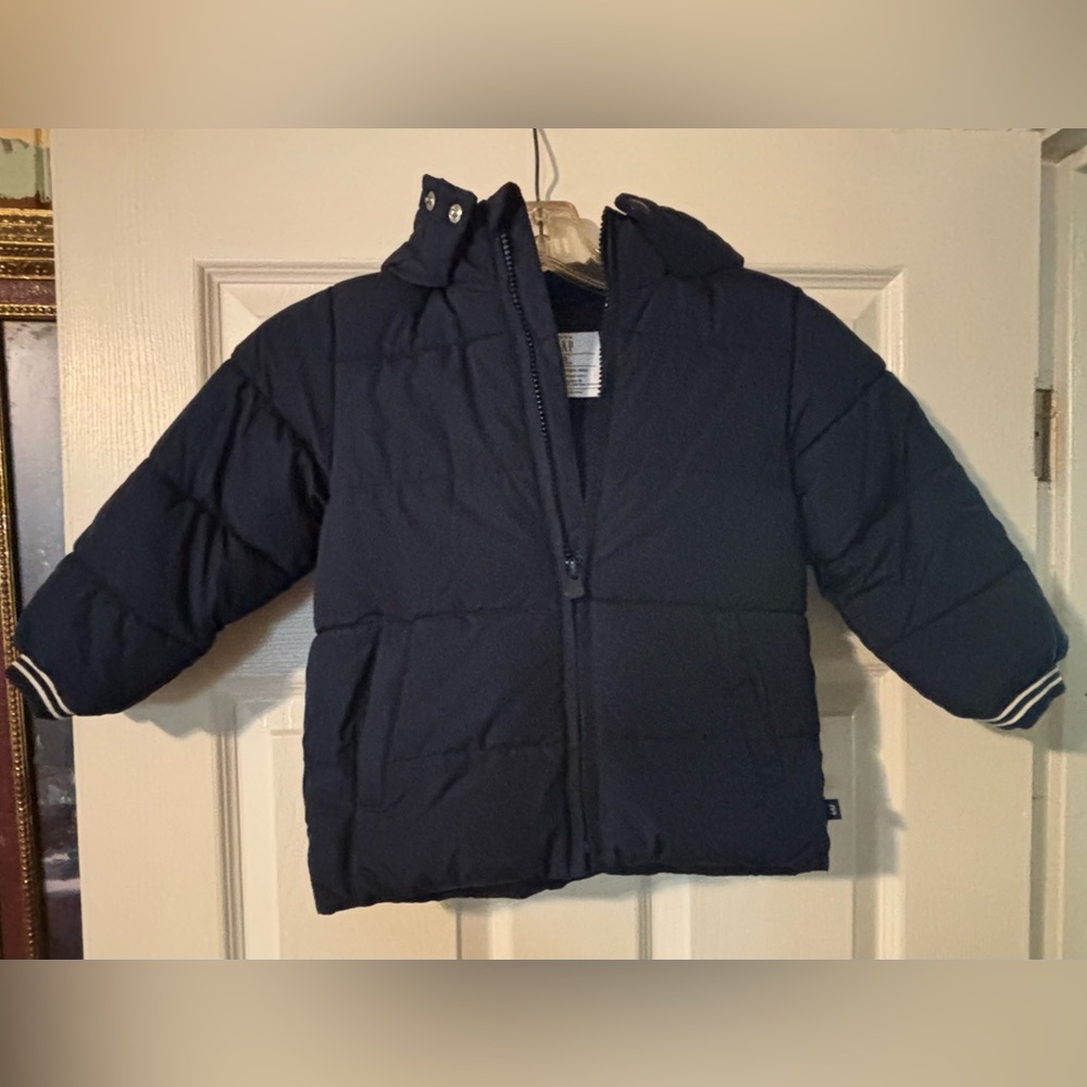 GAP Dark Blue Kids Puffer Jacket